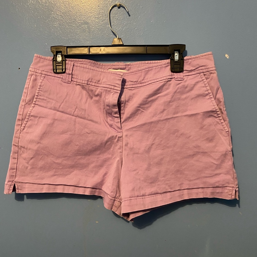 purple shorts